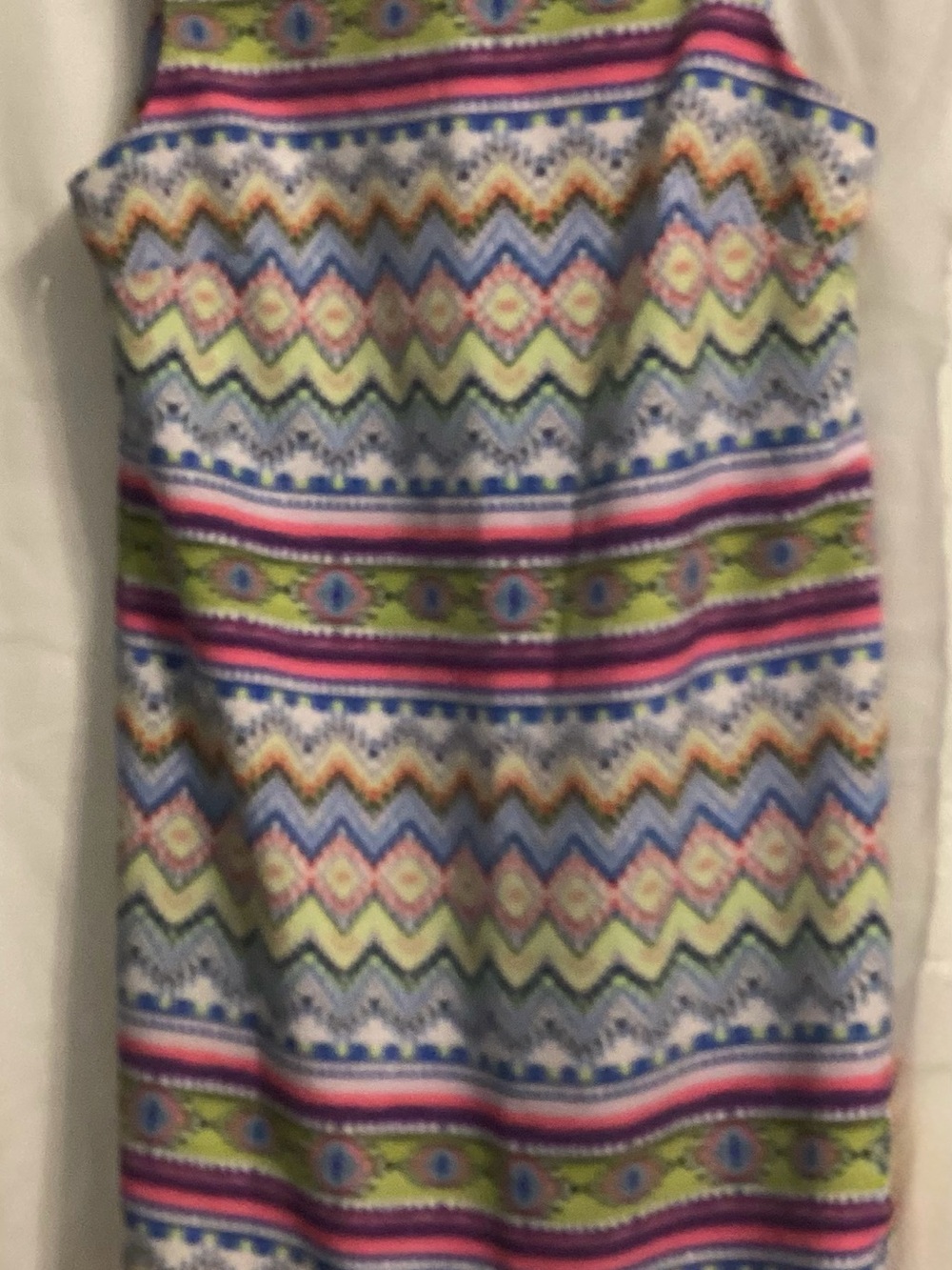 Madison Leigh Sleeveless Sheath Dress SZ 14 Fringe